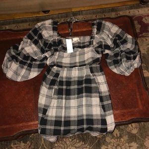 Really cute black and white Urban outfitters dress